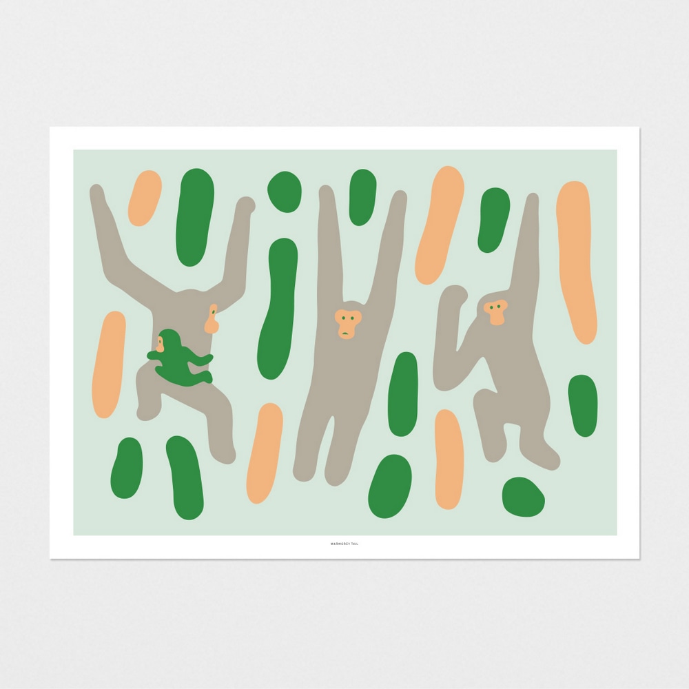 ArtPrint - Monkey Jungle – Bild 4